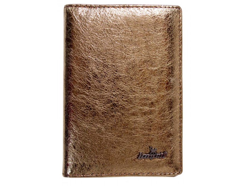 Обложка на паспорт Lanotti 6391F/Золотой шик